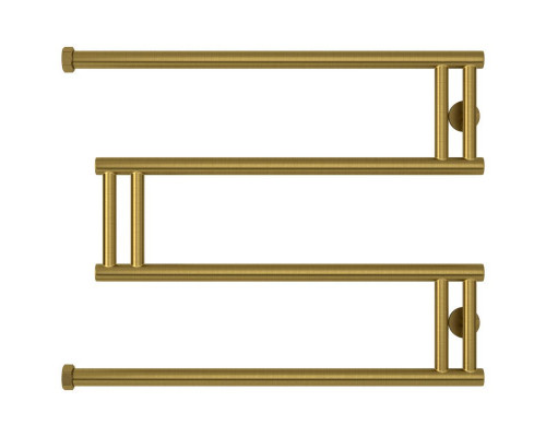 Купить Полотенцесушитель водяной 500x650 состаренная латунь Сунержа High-Tech model M 051-0050-5065 в магазине сантехники Santeh-Crystal.ru