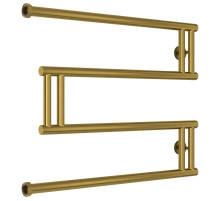 Полотенцесушитель водяной 500x650 состаренная латунь Сунержа High-Tech model "M" 051-0050-5065