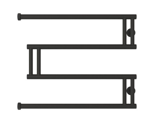 Заказать Полотенцесушитель водяной 500x650 темный титан муар Сунержа High-Tech model M 15-0050-5065 в магазине сантехники Santeh-Crystal.ru