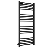 Полотенцесушитель водяной 1200х500 черный матовый Сунержа Аркус 31-0251-1250