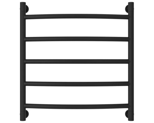 Приобрести Полотенцесушитель водяной 600х600 черный матовый Сунержа Галант+ 31-0200-6060 в магазине сантехники Santeh-Crystal.ru