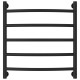 Приобрести Полотенцесушитель водяной 600х600 черный матовый Сунержа Галант+ 31-0200-6060 в магазине сантехники Santeh-Crystal.ru