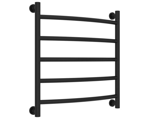 Приобрести Полотенцесушитель водяной 600х600 черный матовый Сунержа Галант+ 31-0200-6060 в магазине сантехники Santeh-Crystal.ru
