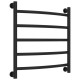 Приобрести Полотенцесушитель водяной 600х600 черный матовый Сунержа Галант+ 31-0200-6060 в магазине сантехники Santeh-Crystal.ru