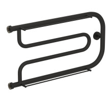 Полотенцесушитель водяной 320х650 темный титан муар Сунержа Гусли 2 полки 15-0010-3265