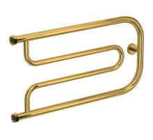 Полотенцесушитель водяной 320х650 золотой Сунержа Гусли 03-0009-3265