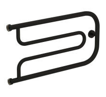 Полотенцесушитель водяной 320х650 черный матовый Сунержа Гусли 31-0009-3265