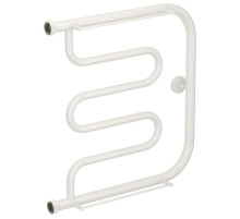 Полотенцесушитель водяной 500х500 белый глянец Сунержа Лира 2 полки 12-0012-5050