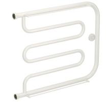 Полотенцесушитель водяной 500х650 белый глянец Сунержа Лира 2 полки 12-0012-5065