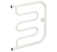 Полотенцесушитель водяной 500х500 белый глянец Сунержа Лира 12-0011-5050