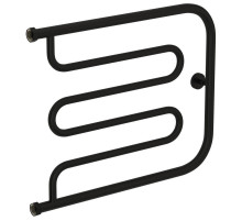 Полотенцесушитель водяной 500х650 черный матовый Сунержа Лира 31-0011-5065