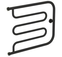 Полотенцесушитель водяной 500х650 темный титан муар Сунержа Лира 15-0011-5065