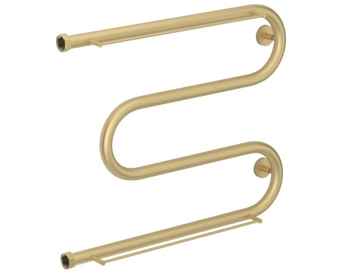 Приобрести Полотенцесушитель водяной 500х650 шампань матовая Сунержа М-образный 2 полки 022-0008-5065 в магазине сантехники Santeh-Crystal.ru