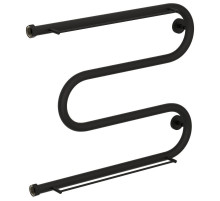 Полотенцесушитель водяной 500х650 темный титан муар Сунержа М-образный 2 полки 15-0008-5065