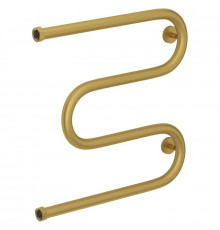 Полотенцесушитель водяной 500х500 золотой матовый Сунержа М-образный 032-0007-5050