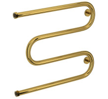 Полотенцесушитель водяной 500х650 золотой Сунержа М-образный 03-0007-5065