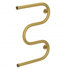 Полотенцесушитель водяной 600х400 золотой матовый Сунержа М-образный 032-0007-6040