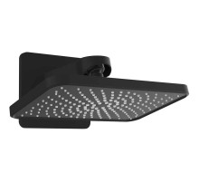 Верхний душ Vincea Inspire VSHD-3I4CMB 320 мм, с кронштейном, черный матовый