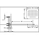 Заказать Верхний душ двухрежимный, хром Cezares Tesoro TESORO-F-TD2P-01 в магазине сантехники Santeh-Crystal.ru