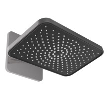 Верхний душ Vincea Inspire VSHD-3I4CGM 320 мм, с кронштейном, вороненая сталь