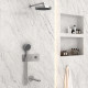Душевой комплект Vincea Inspire VSFW-432TI3CH 300 мм, с термостатом, хром