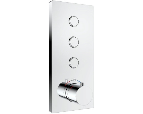 Душевой комплект Vincea Inspire VSFW-433TI5CH 300 мм, с термостатом, хром