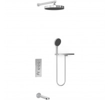 Душевой комплект Vincea Inspire VSFW-433TI5RCH 300 мм, с термостатом, хром