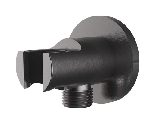 Душевой комплект Vincea Inspire VSFW-431I2GM 300 мм, со смесителем, вороненая сталь