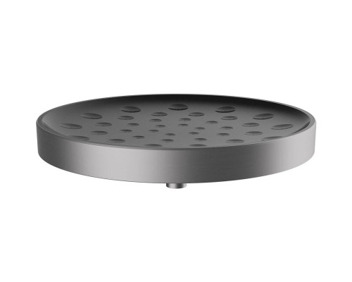 Душевой комплект Vincea Inspire VSFW-431I2GM 300 мм, со смесителем, вороненая сталь