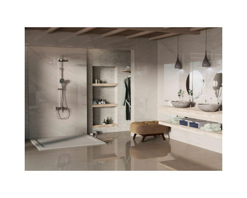 Душевая система Vincea VSFS-413CH 250 мм, со смесителем, хром