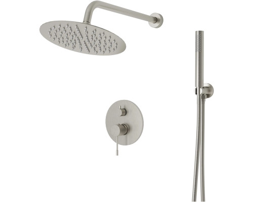 Душевой комплект Vincea Desire VSFW-1D1BN 255 мм, со смесителем, сатин