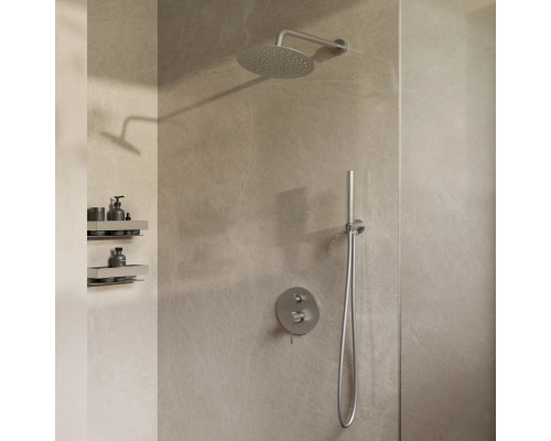 Душевой комплект Vincea Desire VSFW-1D1BN 255 мм, со смесителем, сатин