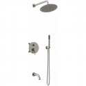 Душевой комплект Vincea Villa VSFW-1VL3BN 250 мм, со смесителем, сатин