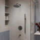 Душевой комплект Vincea Villa VSFW-1VL3GM 250 мм, со смесителем, вороненая сталь