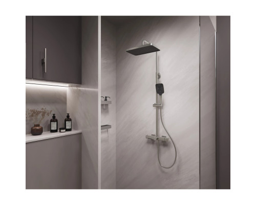 Душевая система Vincea Core VSFS-4CO1BN 340x220 мм, со смесителем, сатин