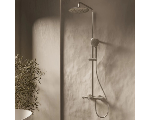 Душевая система Vincea Desire VSFS-1D1TBN 250 мм, с термостатом, сатин