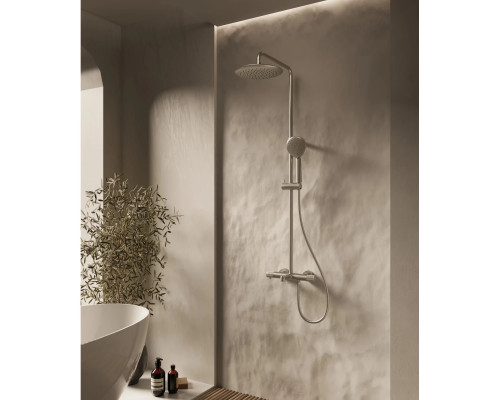 Душевая система Vincea Desire VSFS-1D1TBN 250 мм, с термостатом, сатин
