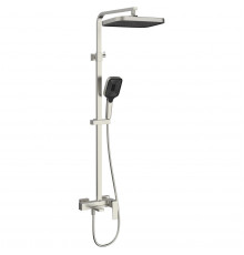 Душевая система Vincea Dice VSFS-4C12BN 315x210 мм, со смесителем, сатин