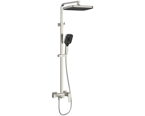 Душевая система Vincea Dice VSFS-4C12BN 315x210 мм, со смесителем, сатин