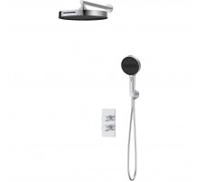 Душевой комплект Vincea Domus VSFW-5DM0CH 300 мм, со смесителем, хром