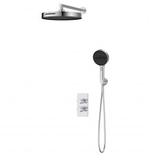 Душевой комплект Vincea Domus VSFW-5DM0CH 300 мм, со смесителем, хром