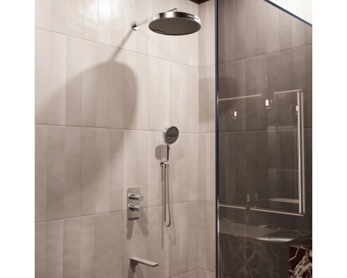 Душевой комплект Vincea Domus VSFW-5DM1CH 300 мм, со смесителем, хром