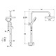 Приобрести Душевая стойка Vitra System Rain A45597EXP в магазине сантехники Santeh-Crystal.ru