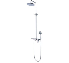 Душевая система 220 мм Black & White Stellar Wind 2800000