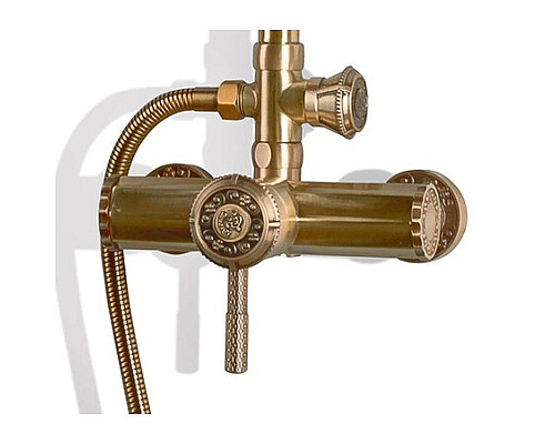 Santeh-Crystal.ru: Душевая система Bronze De Luxe Royal 10118/1R Купить Душевая система Bronze De Luxe Royal 10118/1R в магазине сантехники Santeh-Crystal.ru