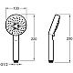 Заказать Душевой комплект 200 мм Jacob Delafon Modulo E30759-CP в магазине сантехники Santeh-Crystal.ru