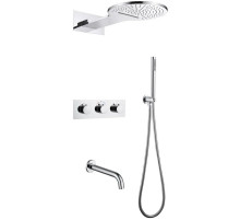 Душевой комплект 300 мм Abber Wasser Kreis AF8150