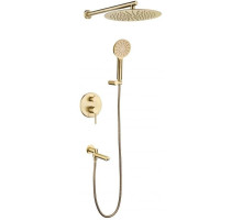 Душевой комплект 300 мм Grocenberg GB5001BR