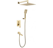 Душевой комплект 300 мм Grocenberg GB5007BR