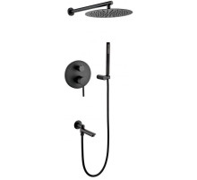 Душевой комплект 300 мм Grocenberg GB5099BL-1